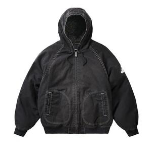 Куртки Palace 10oz Hooded Canvas Jacket 'Черный'