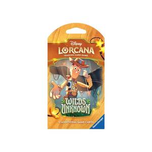 Коллекционные карточки Disney Lorcana: Wilds Unknown Sleeved Booster Pack 'Woody'