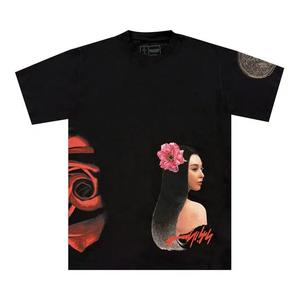 Футболки с коротким рукавом Cactus Jack by Travis Scott x Yohji Yamamoto Wildside Tee 'Black'