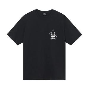 Футболки Stussy Regal Crown Pigment Dyed Tee 'Black'