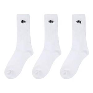 Носки и колготки Stussy Stock Crew Pack (3 Pack) 'White'