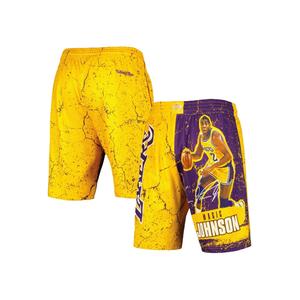 Шорты Magic Johnson Los Angeles Lakers Hardwood Classics