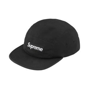 Кепки Supreme Washed Chino Twill Camp Cap 'Black'