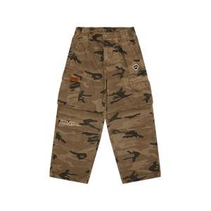 Брюки карго Camo с логотипом