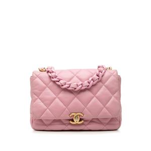 Маленькая сумка через плечо Quilted Lambskin Candy Chain Flap (2021-2026 годы)