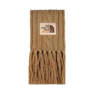 Шарфы Gucci x The North Face Wool Scarf 'Бежевый'