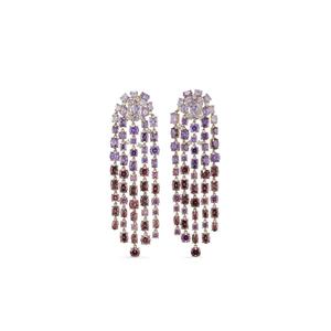 Позолоченные серьги Lavender Ombr? Cascade