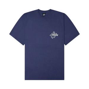 Футболки с коротким рукавом Stussy Surf Size Pigment Dyed Tee 'Indigo'