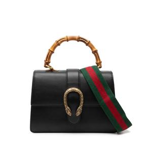 Сумка-сатчел 2016-2026 Medium Calfskin Bamboo Dionysus Web