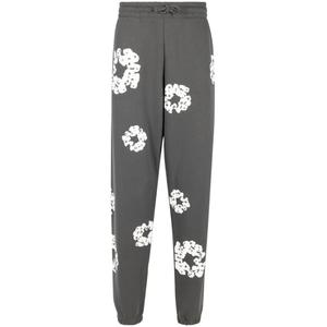 Спортивные брюки с принтом Rhinestone Cotton Wreath