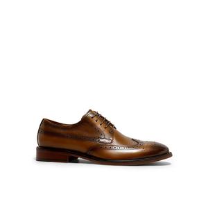 Дерби из винтажной кожи с мыском Wing Tip DS139-51-52-53