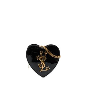 Лакированная мини-сумка через плечо Monogram Love Heart Chain (2016 год)