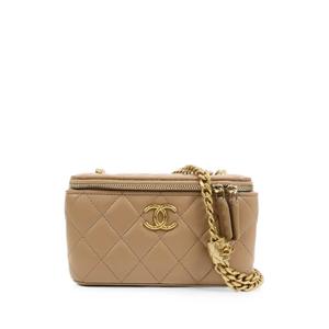 Сумка на плечо CC Vanity Case с цепочкой