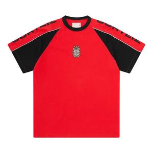 Топы Corteiz Raglan Sport Boxy Tee 'Red'