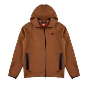 Толстовка на молнии Nike Sportswear Tech Fleece Windrunner Full Zip Hoodie 'Светло-британский загар / Черный'