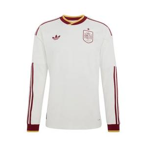 Игровые футболки Adidas Spain 26 Away Authentic Long Sleeve Jersey (Asia Sizing) 'Off White'