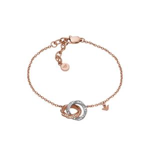 Двухцветный браслет-цепочка из нержавеющей стали Emporio Armani (EGS3005221)