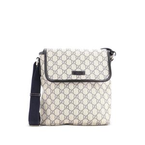 Маленькая сумка через плечо Flap Messenger GG Coated Canvas