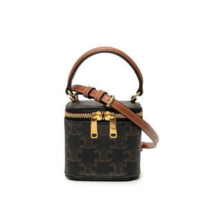 Сумка-сэтчел Mini Triomphe Coated Canvas Vanity Case (2021-2026 годы)