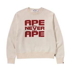 Круглые воротники BAPE Ape Shall Never Kill Ape Crewneck 'Ivory'