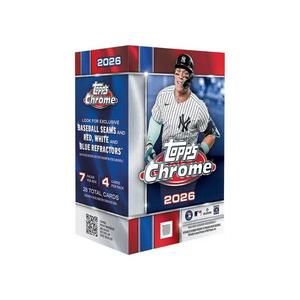 Спортивные карточки 2026 Topps Chrome Baseball Value Box