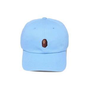 Кепки-снапбэки BAPE Ape Head One Point Panel 'Сакс'