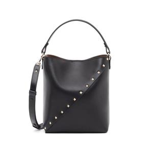 Ведерко Rockstud Wispy из телячьей кожи