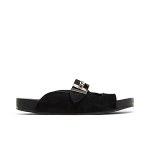 Шлепанцы Lanvin Buckle Slides 'Black'