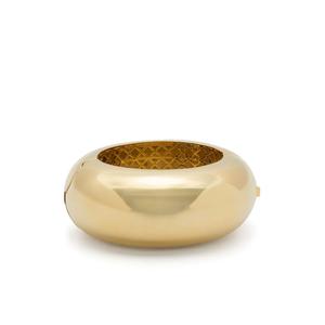 Браслет-кафф Domed из желтого золота 12 карат