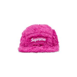 Кепки Supreme Fuzzy Camp Cap «Розовый»