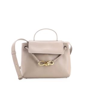 Маленькая сумка-сэтчел Ciao Ciao Top Handle Bag Leather with Intrecciato