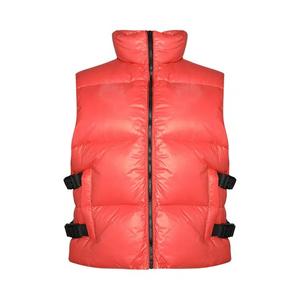 Пуховики Givenchy Sleeveless Puffer Jacket With Buckles 'Orange'