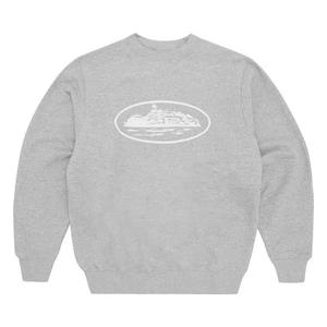 Свитера Corteiz OG Alcatraz Sweatshirt 'Хизер Грей'