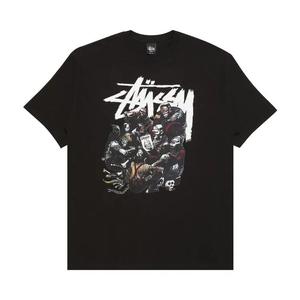Футболка T-Shirts Stussy Creepy Group Tee 'Black'