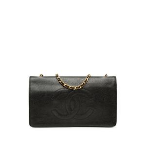 Сумка через плечо CC Caviar Wallet On Chain (1994-1996 годы)