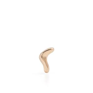 Серьга Micro Nubbin из желтого золота 14K