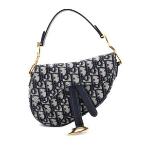 Плечевая сумка Saddle Handbag Oblique Canvas Mini