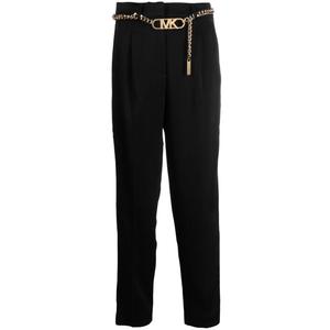 Зауженные брюки с логотипом