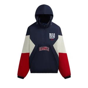 Анорак Kith & '47 for the NFL: Giants Quarter Zip Anorak With Hood 'Nocturnal'