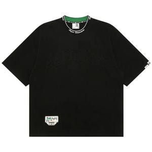 Футболки AAPE Unvs Logo Tee 'Black'