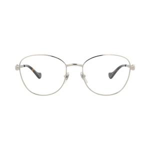 Очки Gucci Round-Frame Metal Optical Frames 'Silver/Transparent'