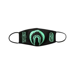 Маски BAPE Glow In The Dark Shark Mask «Черный»