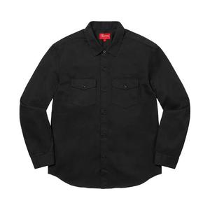 Рубашка на пуговицах Supreme x Raymond Pettibon Work Shirt 'Black'