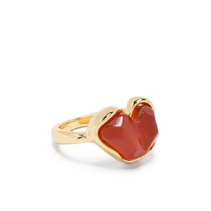Позолоченное кольцо Heart