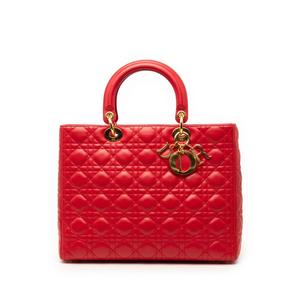 Большая сумка-сэтчел Cannage Lady Dior (1999 год)