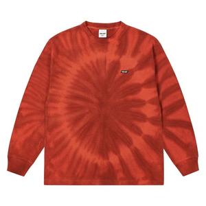 Футболка с длинным рукавом Palace Tie-Dye Waffle Long-Sleeve 'Burnt Orange'
