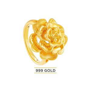 Золотое кольцо HABIB 999/24K желтое золото WWGR2180724