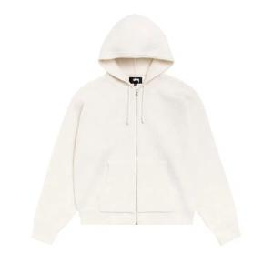 Свитера Stussy Textured Zip Hooded Sweater 'Bone'