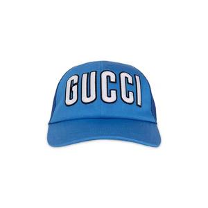 Бейсболки Gucci Baseball Hat With Patch 'Blue'