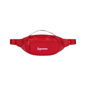 Поясные сумки Supreme Leather Waist Bag 'Red'